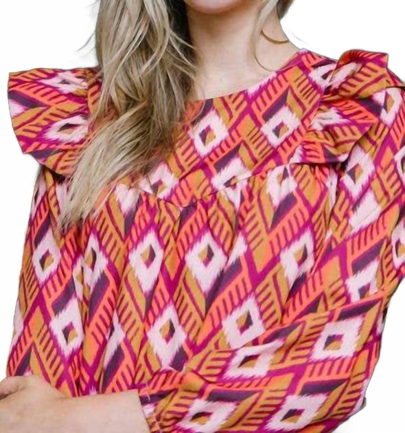 Michelle McDowell Kacey Top Pink Small 3