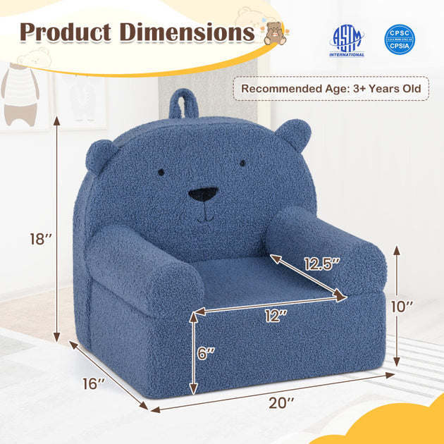 Hivvago Kids Bear Sofa 7