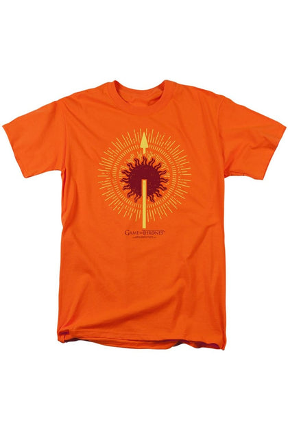 Gildan Game Of Thrones Martell Burst Sigil T-Shirt Orange Large 2