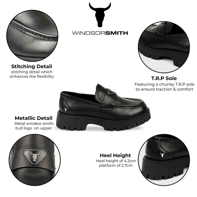 Windsor Smith Throne Loafers Black EU 37 3