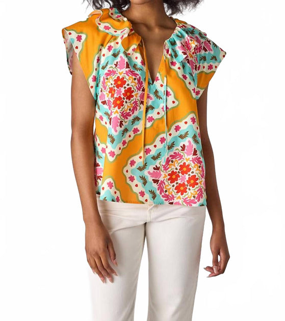 Crosby by Mollie Burch Fern Top Multi Medium 3