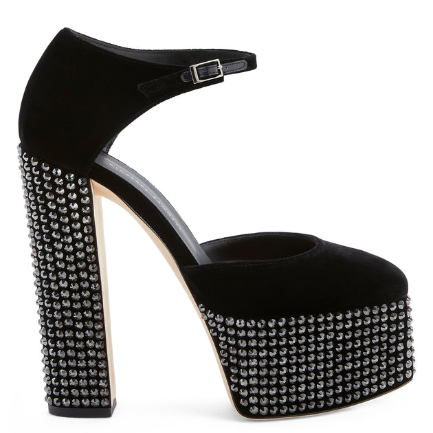 Giuseppe Zanotti Bebe Strass Pumps Black US 10 2