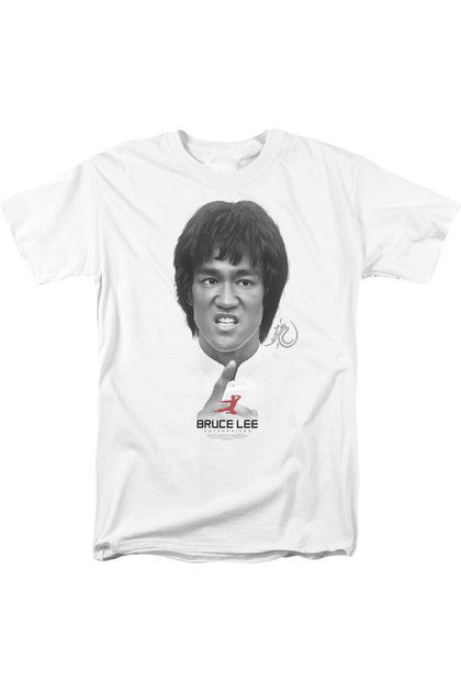 Gildan Bruce Lee Self Help Short Sleeve T-Shirt White 4XLarge 2