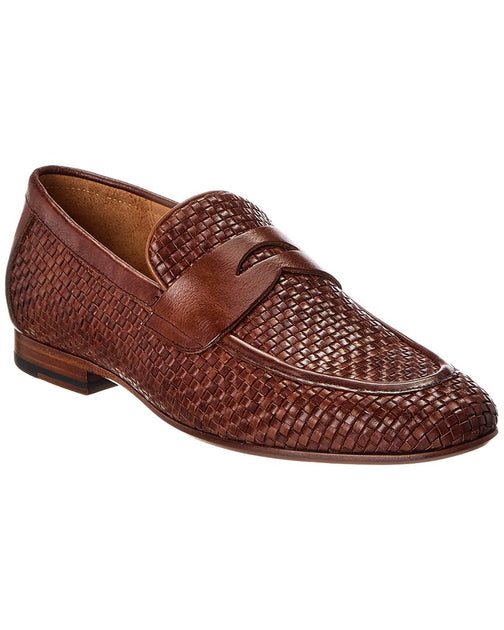 Curatore Leather Penny Loafer Brown US 11 2