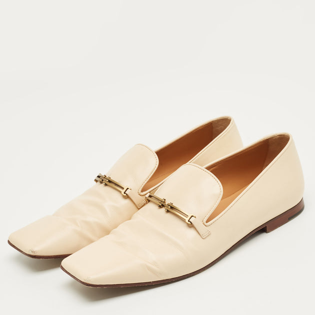 Tod's Slip On Loafers Beige EU 40 3