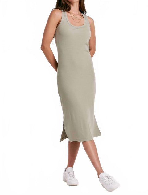 Another Love Britta Tank Dress Brown Small 2