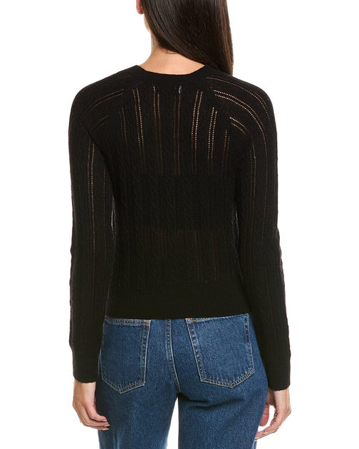 NAADAM Wool & Cashmere-Blend Sweater Black Small 3