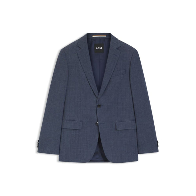 Boss Patterned Slim-fit Jacket blau US 36 Regular 2