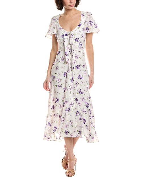 Cinq à Sept Isha Maxi Dress Beige US 8 2