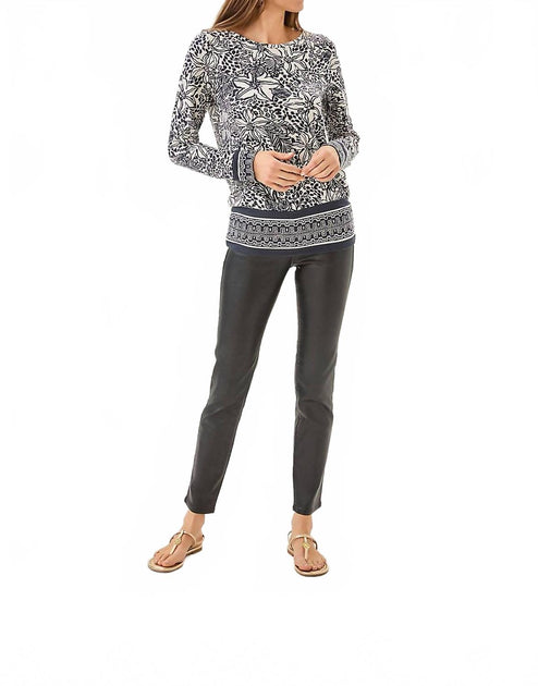 Lilly Pulitzer Tamika Top Black Small 2