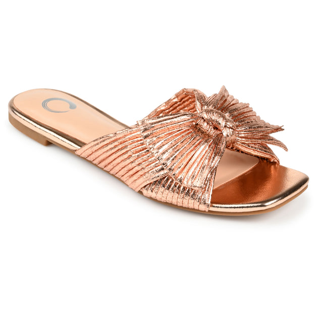 Journee Collection Serlina Flat Sandals Multi US 10 2