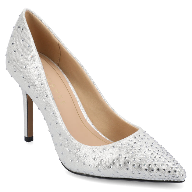 Journee Collection Venus Stiletto Pump Red US 10 2