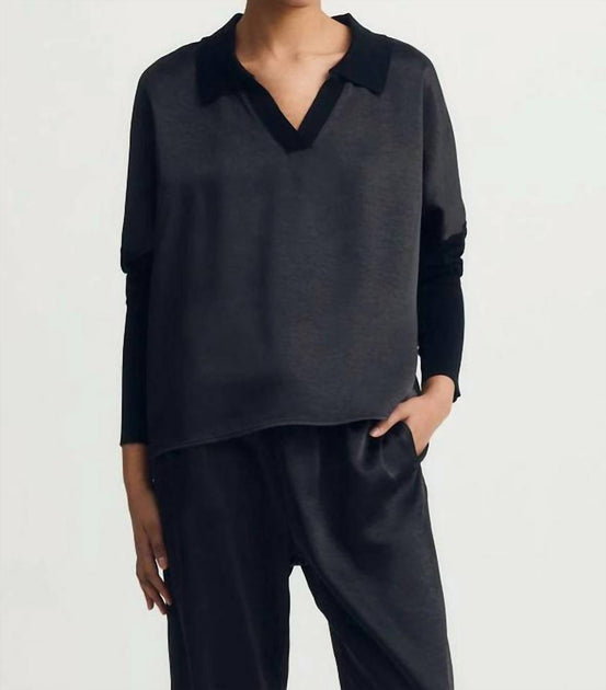Melissa Nepton Tina Top Black Small 2