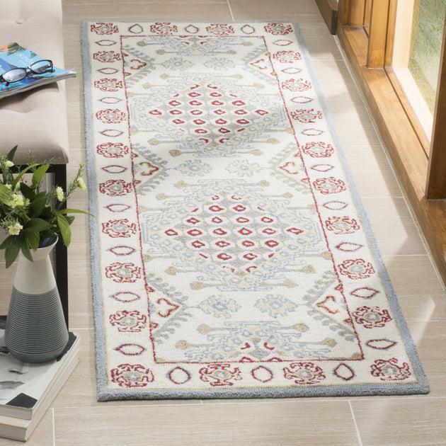 Safavieh MLP511 Area Rug Ivory Red 3