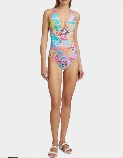 Johnny Was Cross Back One Piece Multi XSmall 5