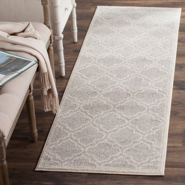 Safavieh Amherst AMTW412 Area Rug Light Grey / Ivory 3