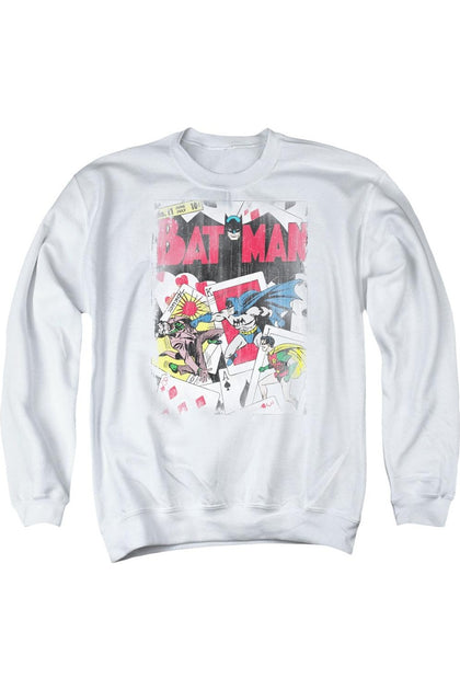 Gildan DC Comics Number 11 Crewneck Sweatshirt White Medium 2