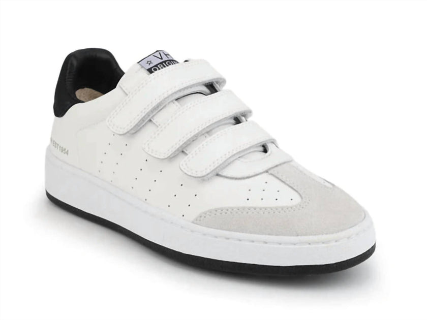 Vintage Havana Ease Three Strap Sneaker White US 6 2
