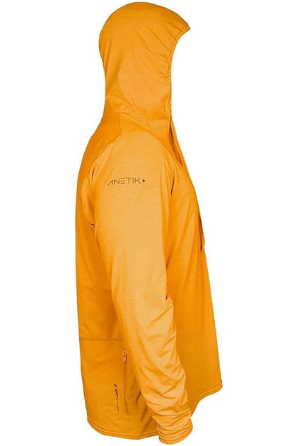 ANETIK Low Pro Tech Hooded T-Shirt Orange X-Small 4