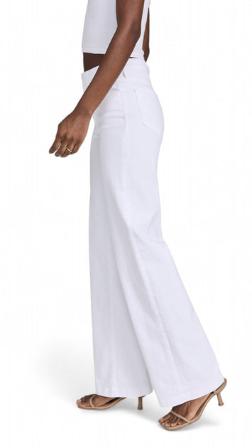 L'Agence Clayton Wide Leg Jeans White 31 3
