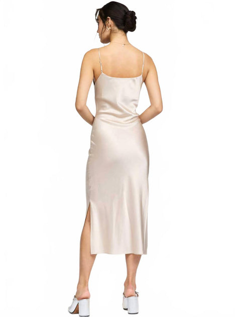 Current Air Cami Midi Dress Beige XSmall 3