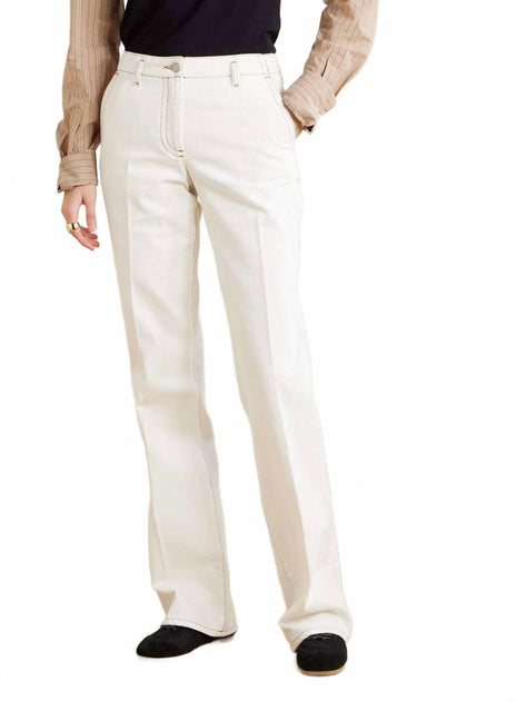 Dries Van Noten Parchia Denim Pants Beige 29 2