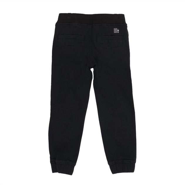 Noruk Collection Boy's Jogger Pants Black US 6 3