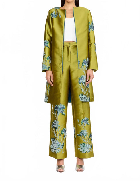 Christy Lynn Porter Coat Green US 4 2