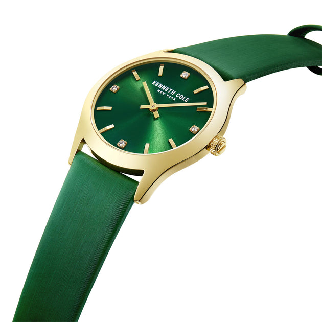 Kenneth Cole KCWLA2222803 Quartz Watch Gold Green 4
