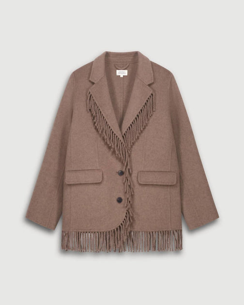 Hartford Vermont Coat Beige Small 3