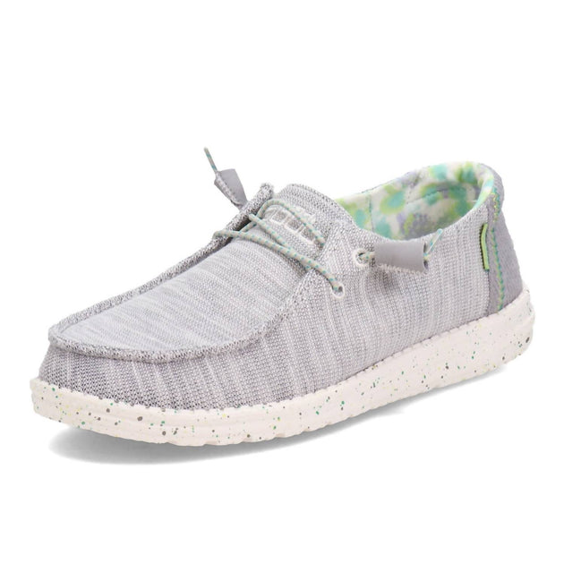 Hey Dude Wendy Stretch Sneakers Pearl River Grey US 9 4