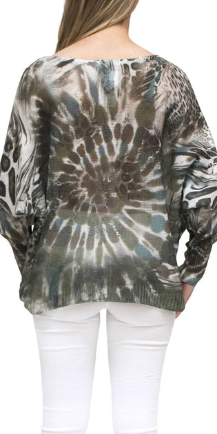 GIGI MODA Donatella Sweater Silver One Size 3
