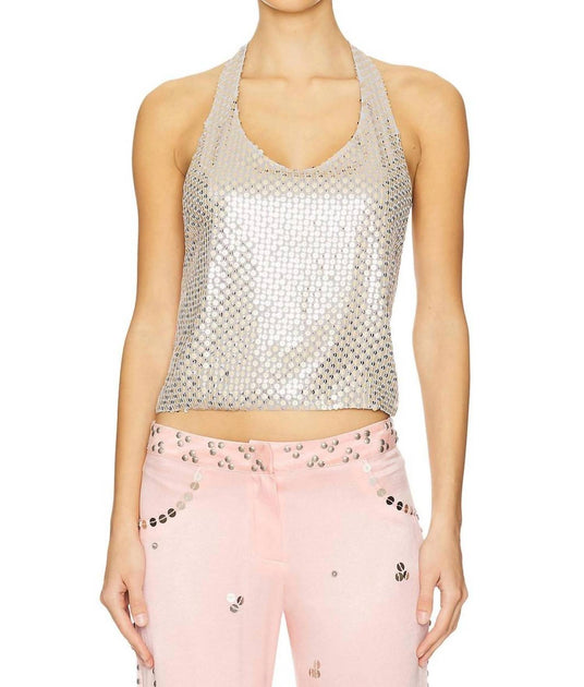 SIEDRÉS Lorenza Top Grey Small 2