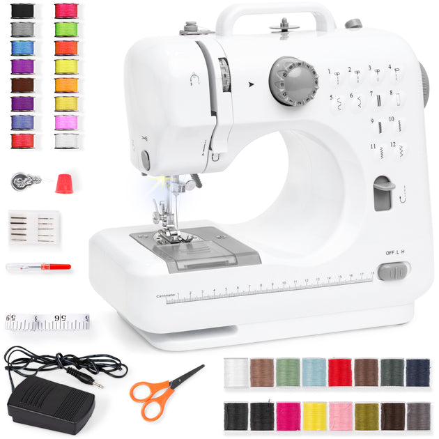 Best Choice Products Machine à coudre portable 6V 2
