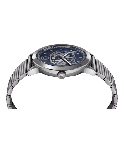 Plein Sport Iron Tiger Bracelet Watch Silver 3