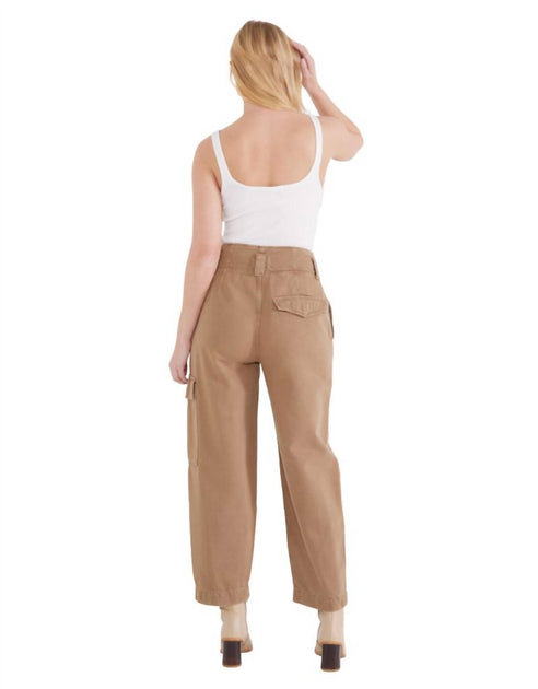 ETICA Juni Relaxed Cargo Pants Brown 28 4