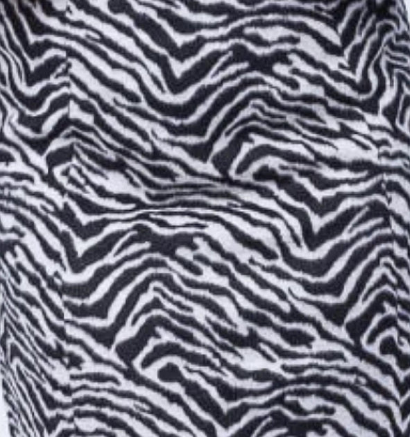Tyler Boe Cindy Zebra Skirt Multi US 12 3