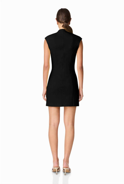 Elliatt Evee Mini Dress Black Medium 3