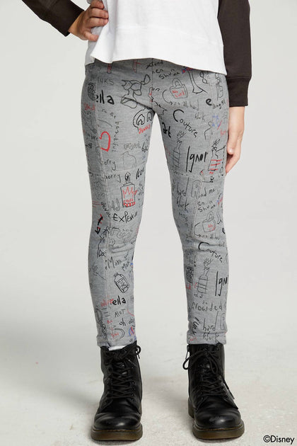 Chaser Disney Cruella De Vil Look Fabulous Leggings Gris US 4 2