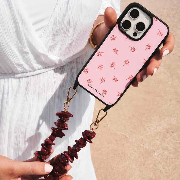 Cordée Cases Coral Cove Set Chaîne Téléphone Rouge 4