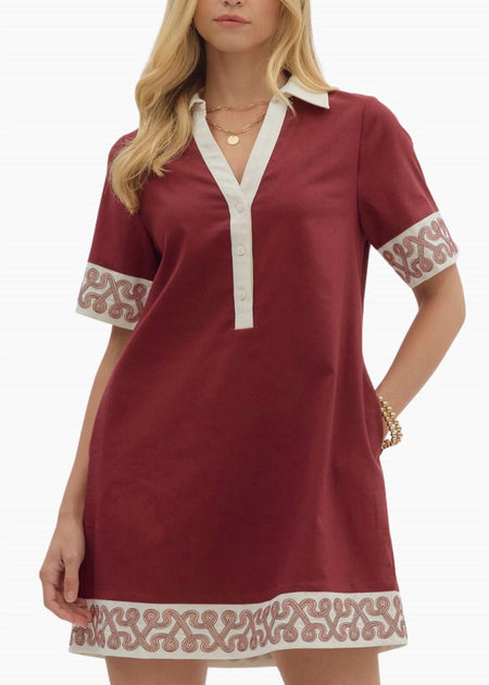 Entro Laine Mini Dress White Medium 2
