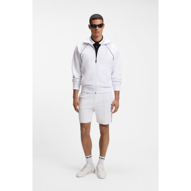 Boss Hoodie White Medium 3
