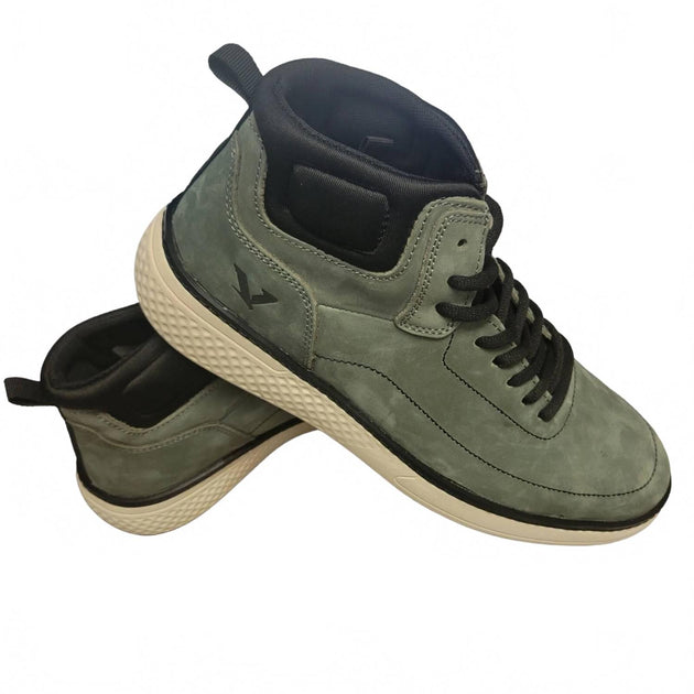 Territory Roam Men's High Top Sneaker Boots Green US 9.5 2
