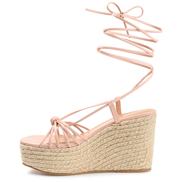 Journee Collection Catalinn Sandal Black US 8.5 3