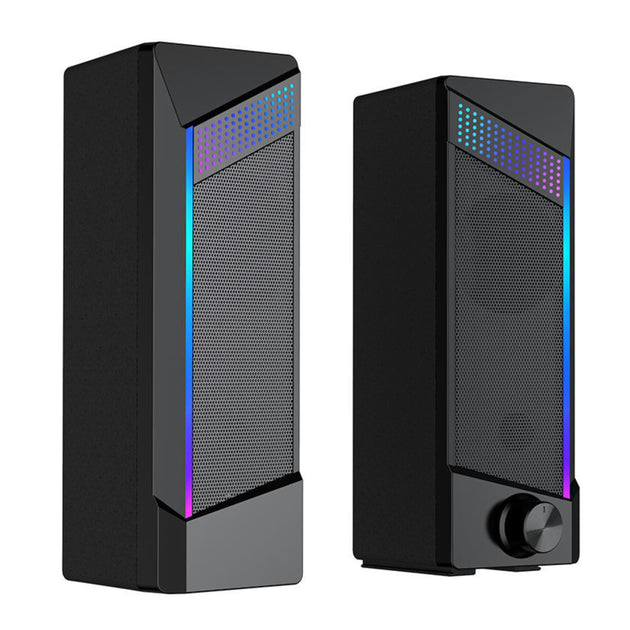 Kenro Barre de Son Gaming USB RGB 6W ABS Enceinte - Noir 3