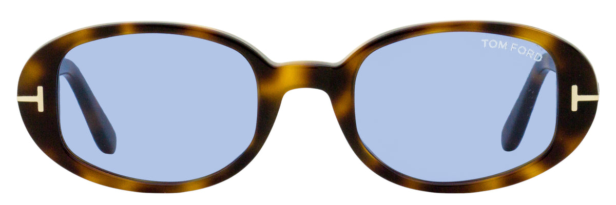 Tom Ford Iggy Sunglasses Havana Blue 49mm 3