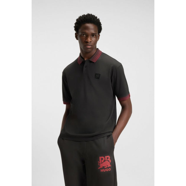 Hugo Boss RB Polo Shirt Black Medium 4