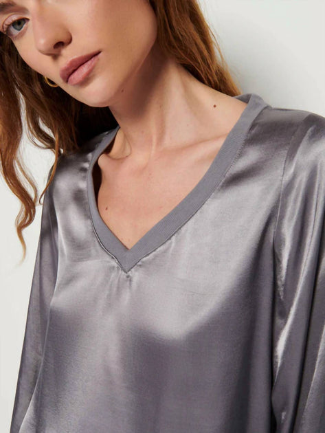Nation LTD Ayra Blouse Silver Small 4