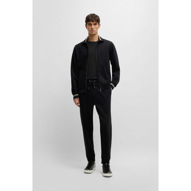 Boss Bubble-Jacquard T-Shirt Black XXXL 3