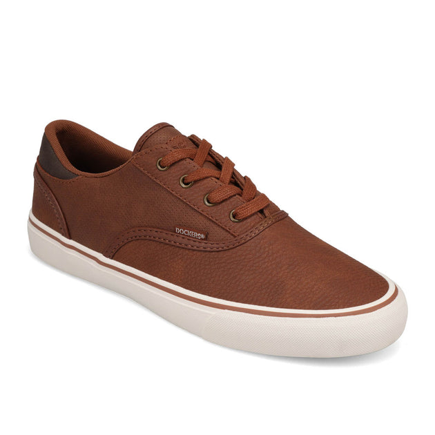 Dockers Estes Wax Sneaker Brown 10.5 2